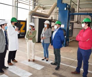 El IRIAF recibe la visita de la Alcaldesa de Puertollano