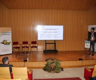 Presentación en III Simpósio Nacional dos Frutos Secos.