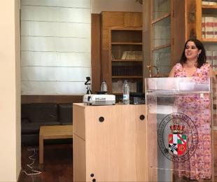 Presentación Tesis Doctoral por Dña. Sara Rodrigo Gómez