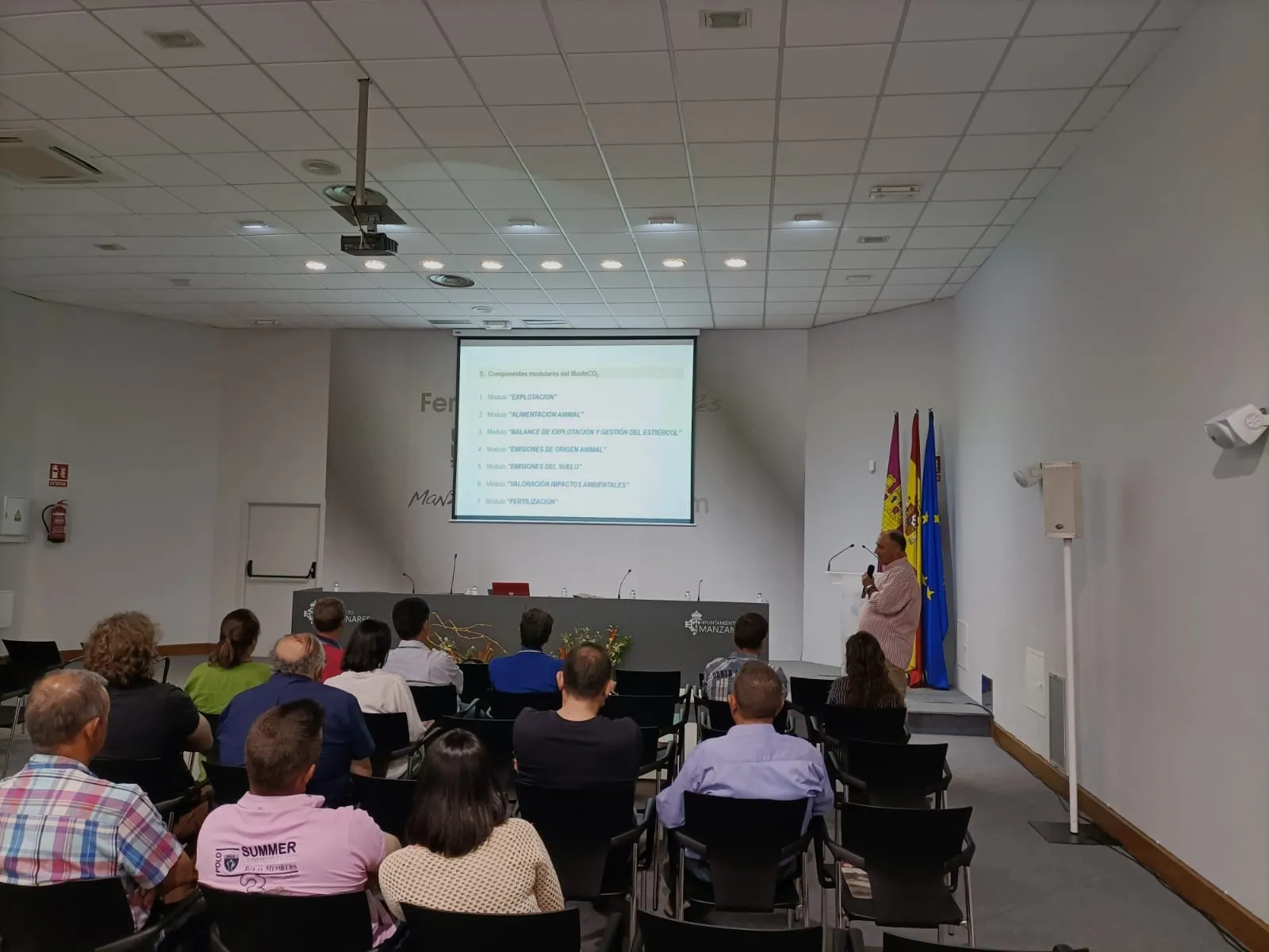 FERCAM: Conferencia sobre el software MANLECO2