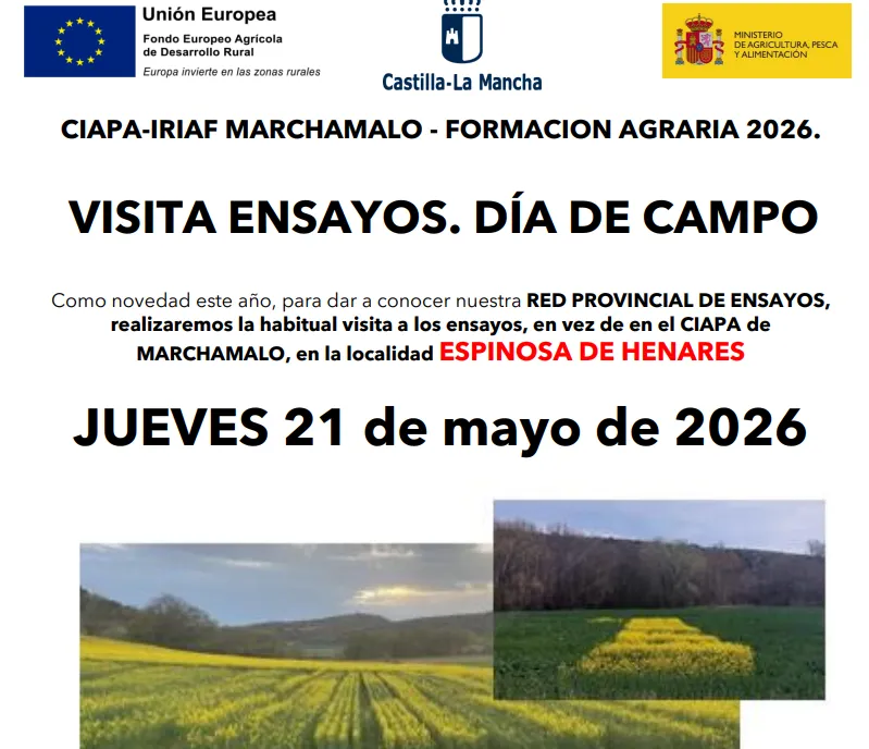 Jornada de Visita de ensayosCIAPA 2026