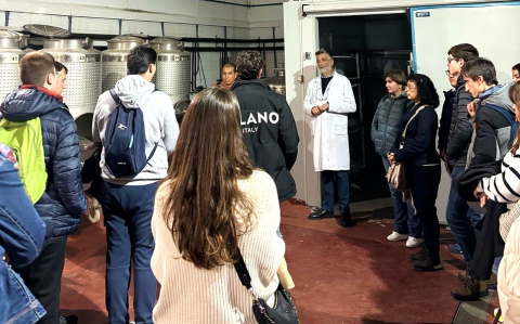 Alumnos IES Gregorio Prieto de Valdepeñas en el IVICAM