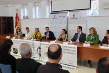 Visita del Consejero de Agricultura, Agua y Desarrollo Rural al Centro de Investigación Agroambiental de El Chaparrillo. IRIAF Jornada 22/02/2023 en El Chaparrillo. IRIAF